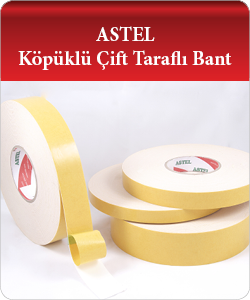 Astel Köpüklü Çift Taraflı Bant